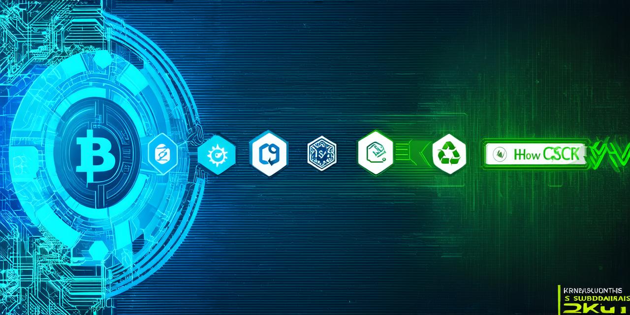 How can features of blockchain support sustainability