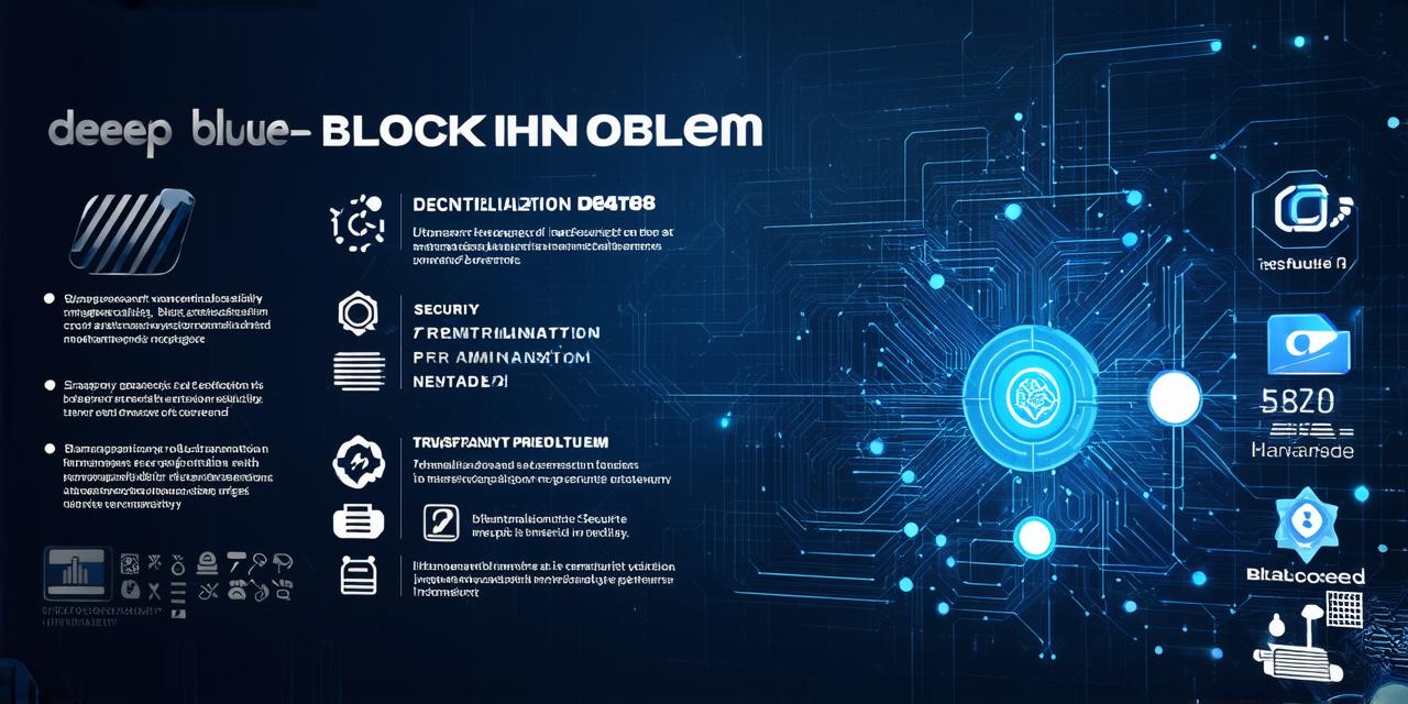 What problem does blockchain solve