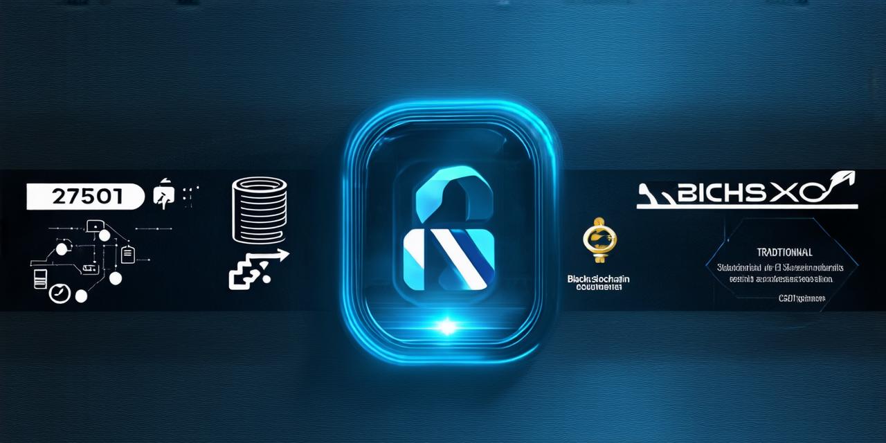 How is blockchain different from traditional database models